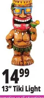 Ocean State Job Lot 13 Tiki Light offer