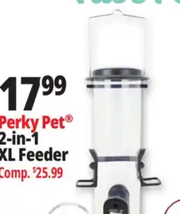 Ocean State Job Lot Perky-Pet 2-In-1 XL Bird Feeder offer