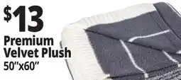 Ocean State Job Lot Premium Velvet Plush offer