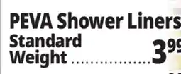Ocean State Job Lot PEVA Shower Liners offer