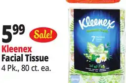 Ocean State Job Lot Kleenex Facial Tissue offer