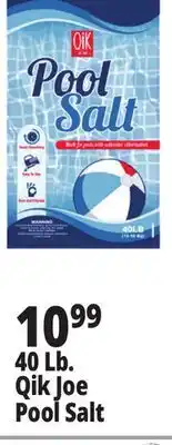 Ocean State Job Lot Pool Salt 40 lbs offer
