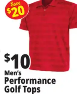 Ocean State Job Lot Men's Performance Golf Tops offer