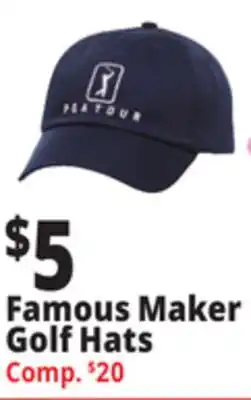 Ocean State Job Lot Famous Maker Golf Hats offer