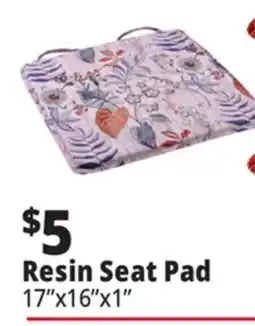 Ocean State Job Lot Outdoor Resin Chair Pads 17 x 16 offer
