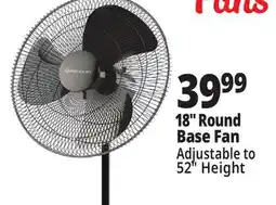 Ocean State Job Lot Penguin Adjustable Pedestal Fan 18 offer