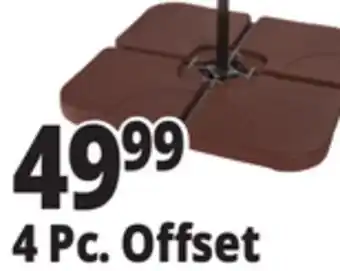 Ocean State Job Lot Offset Umbrella Base 4-Piece offer