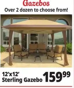 Ocean State Job Lot Sterling 12' x 12' Instant Pop-Up Gazebo offer