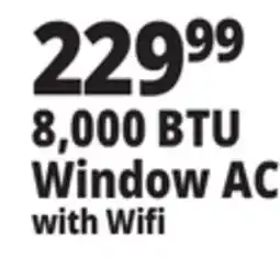 Ocean State Job Lot 8,000 BTU Window AC offer