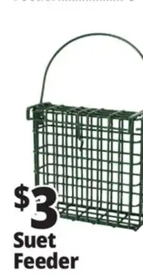Ocean State Job Lot Suet Bird Feeder offer