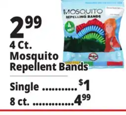 Ocean State Job Lot Mosquito Repelling Bands offer