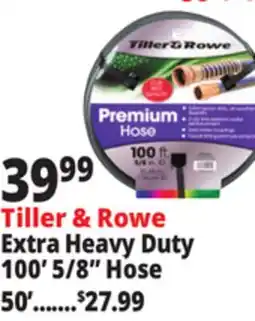 Ocean State Job Lot Tiller & Rowe Extra Heavy Duty 100' 5/8 Hose offer