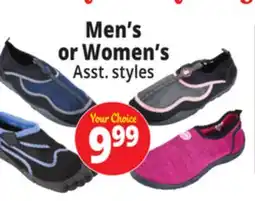 Ocean State Job Lot Men's or Women's Water Shoes & Sandals offer