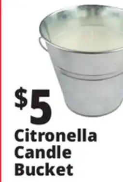 Ocean State Job Lot Citronella Bucket Candle 20oz offer
