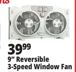 Ocean State Job Lot Penguin 9 Twin Window Fan offer