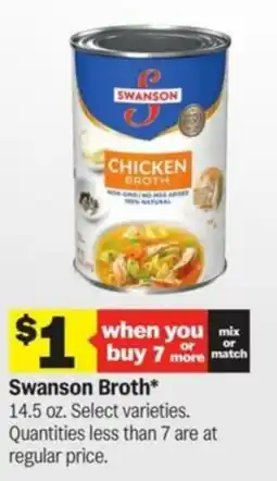 Meijer Swanson Broth offer