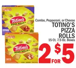 C Town TOTINO'S PIZZA ROLLS offer
