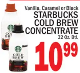 C Town STARBUCKS COLD BREW CONCENTRATE offer