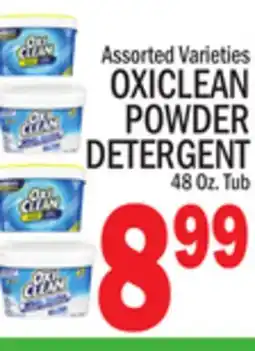 C Town OXICLEAN POWDER DETERGENT offer