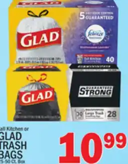 C Town GLAD TRASH BAGS offer