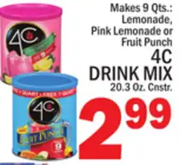 C Town 4C DRINK MIX offer