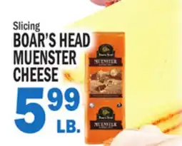 C Town BOAR'S HEAD MUENSTER CHEESE offer