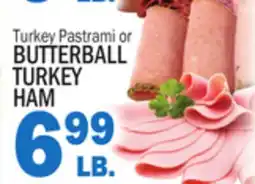 C Town BUTTERBALL TURKEY HAM offer