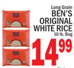 C Town BEN'S ORIGINAL WHITE RICE offer