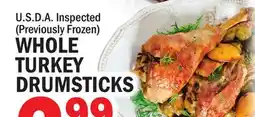 C Town WHOLE TURKEY DRUMSTICKS offer