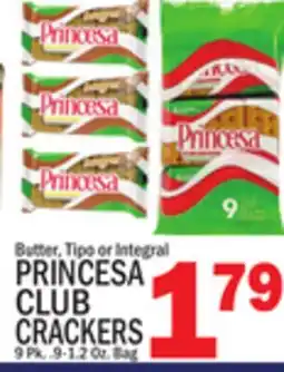 C Town PRINCESA CLUB CRACKERS offer
