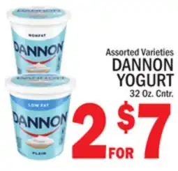 C Town DANNON YOGURT offer