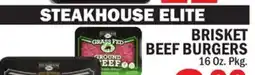 C Town STEAKHOUSE ELITE BRISKET BEEF BURGERS offer
