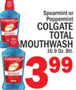 C Town COLGATE TOTAL MOUTHWASH offer