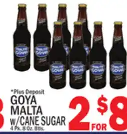 C Town GOYA MALTA w/CANE SUGAR offer
