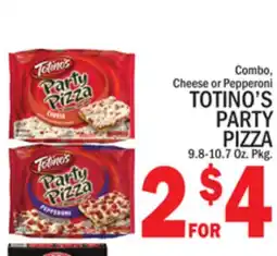 C Town TOTINO'S PARTY PIZZA offer