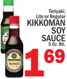 C Town KIKKOMAN SOY SAUCE offer