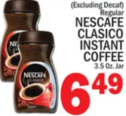 C Town NESCAFE CLASICO INSTANT COFFEE offer