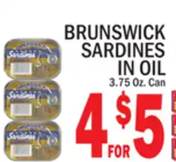 C Town BRUNSWICK SARDINES IN OIL offer