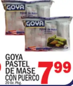 C Town GOYA PASTEL DE MASE CON PUERCO offer
