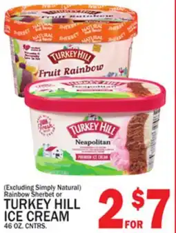 C Town TURKEY HILL ICE CREAM offer