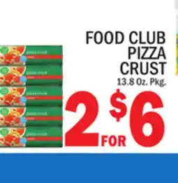 C Town FOOD CLUB PIZZA CRUST offer
