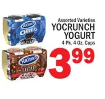 C Town YOCRUNCH YOGURT offer
