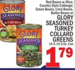 C Town GLORY SEASONED TURKEY COLLARD GREENS offer