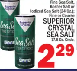 C Town SUPERIOR CRYSTAL SEA SALT offer