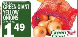 C Town GREEN GIANT YELLOW ONIONS offer