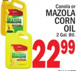 C Town MAZOLA CORN OIL offer