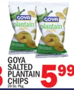 C Town GOYA SALTED PLANTAIN CHIPS offer