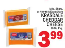 C Town KRASDALE CHEDDAR CHEESE offer
