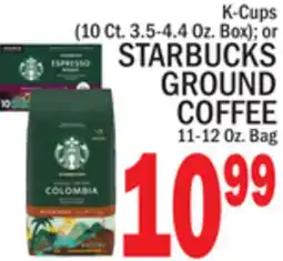 C Town STARBUCKS GROUND COFFEE offer