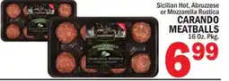 C Town CARANDO MEATBALLS offer